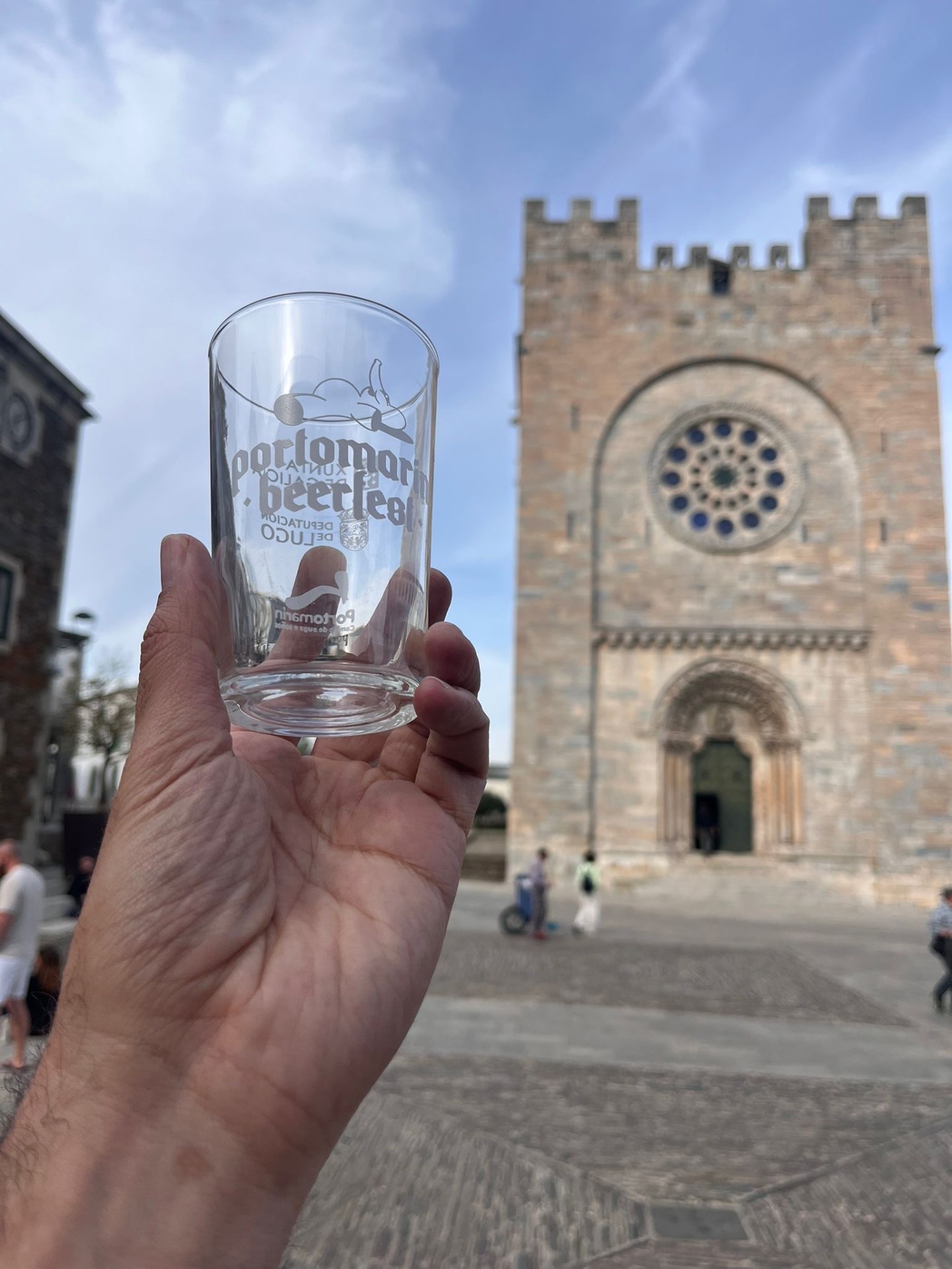 Vaso oficial Portomarín BeerFest